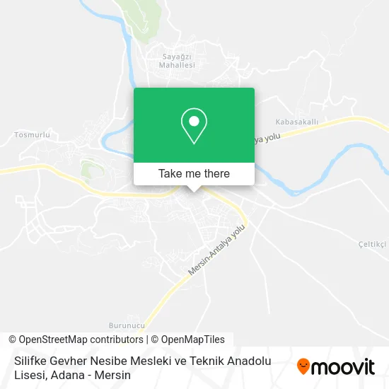 Silifke Gevher Nesibe Mesleki ve Teknik Anadolu Lisesi map