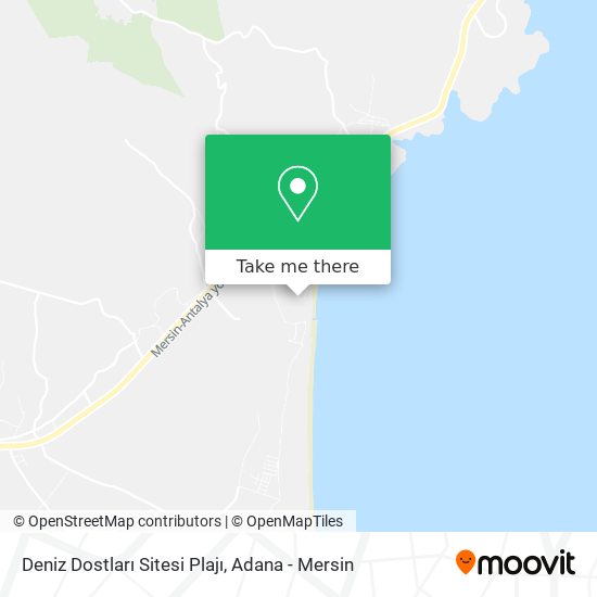 Deniz Dostları Sitesi Plajı map