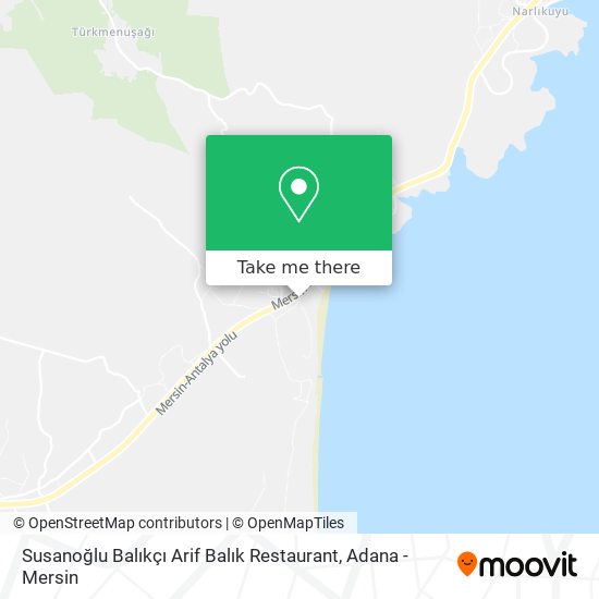 Susanoğlu Balıkçı Arif Balık Restaurant map