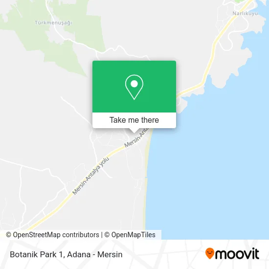 Botanik Park 1 map
