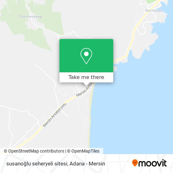 susanoğlu seheryeli sitesi map