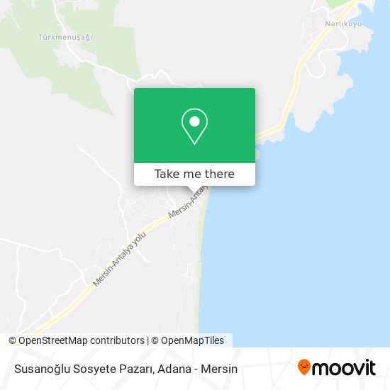 Susanoğlu Sosyete Pazarı map