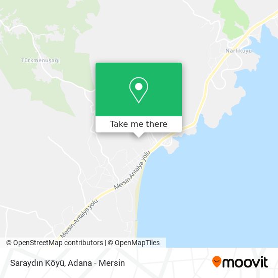 Saraydın Köyü map