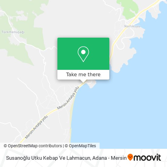 Susanoğlu Utku Kebap Ve Lahmacun map
