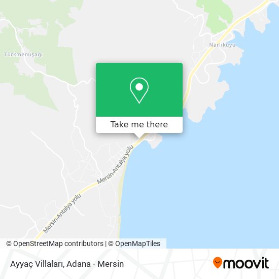 Ayyaç Villaları map