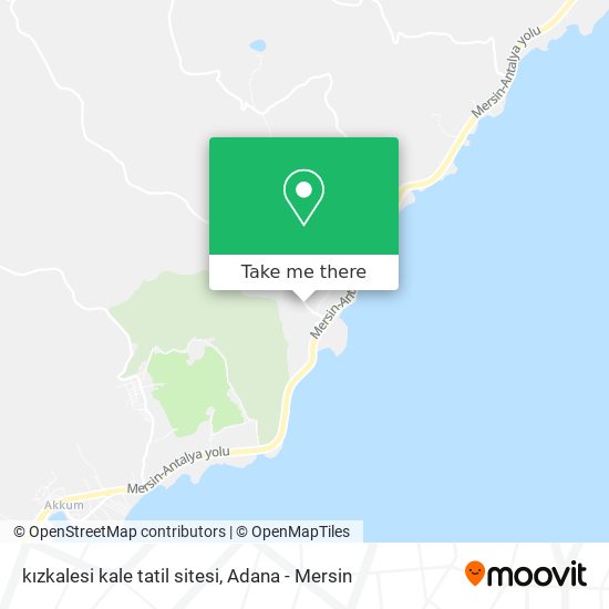 kızkalesi kale tatil sitesi map