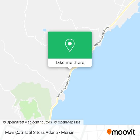 Mavi Çatı Tatil Sitesi map