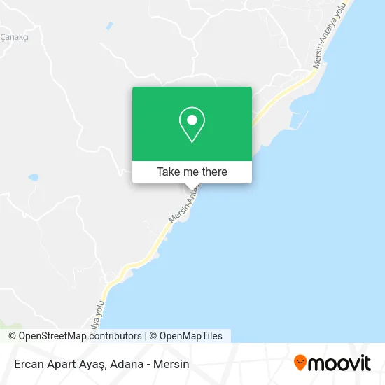 Ercan Apart Ayaş map