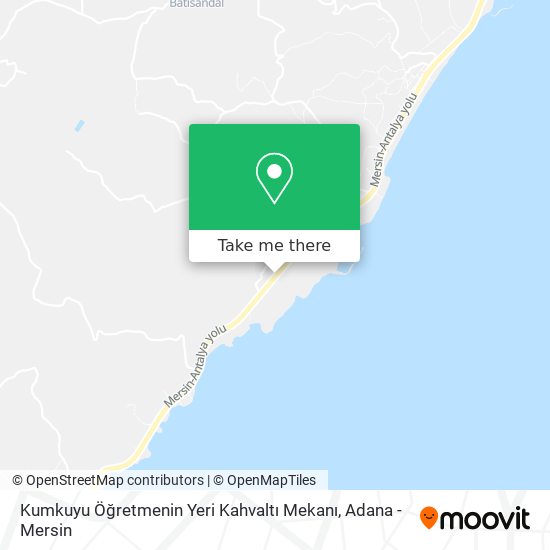 Kumkuyu Öğretmenin Yeri Kahvaltı Mekanı map