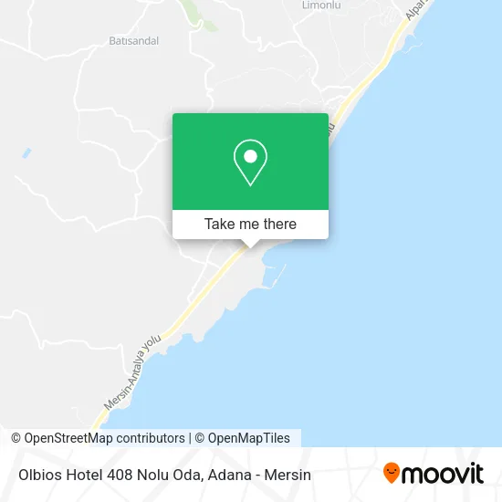 Olbios Hotel 408 Nolu Oda map