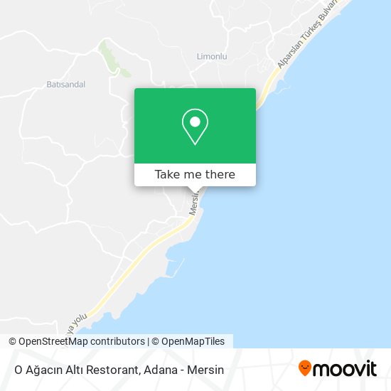 O Ağacın Altı Restorant map