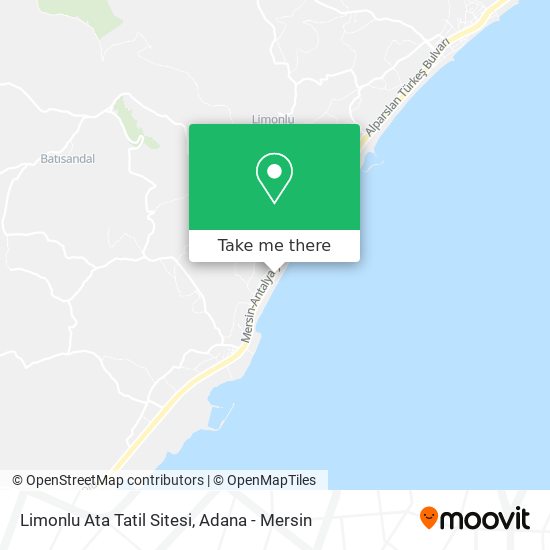 Limonlu Ata Tatil Sitesi map