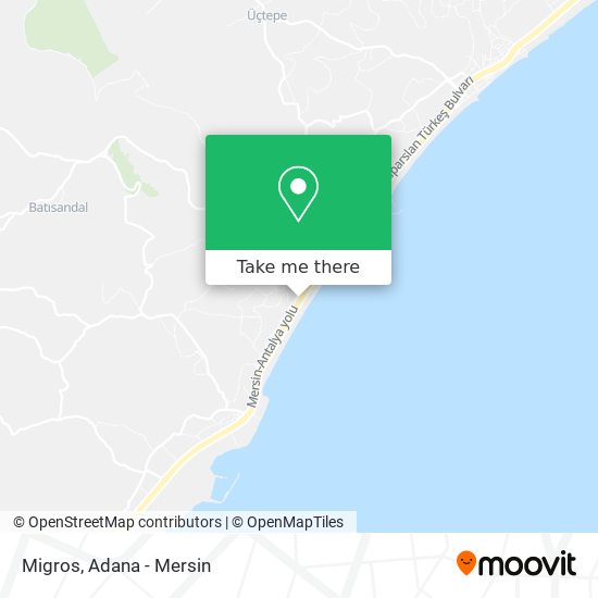 Migros map