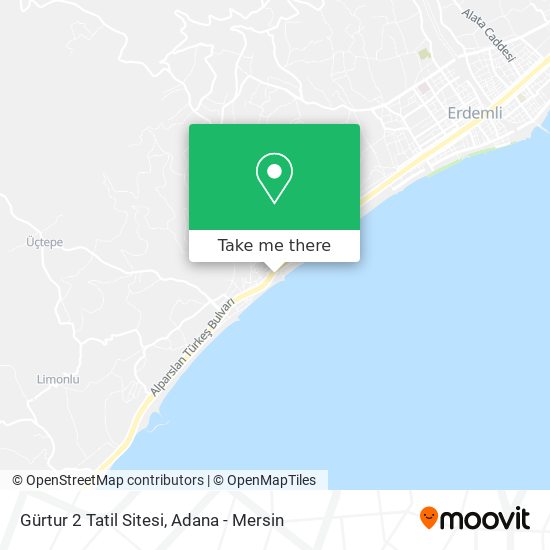 Gürtur 2 Tatil Sitesi map