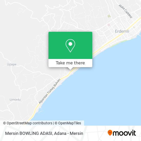 Mersin BOWLİNG ADASI map