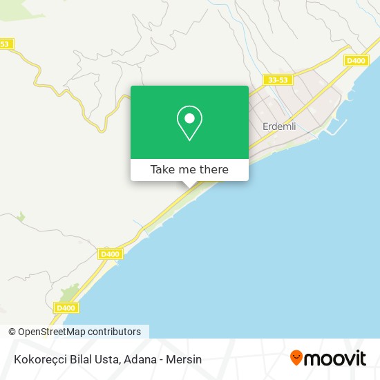 Kokoreçci Bilal Usta map