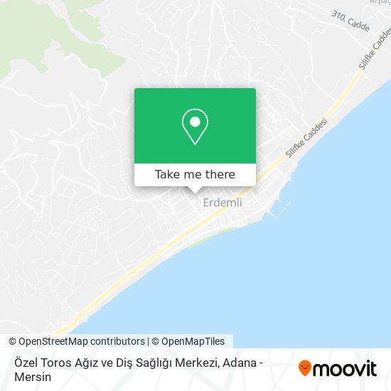 Özel Toros Ağız ve Diş Sağlığı Merkezi map