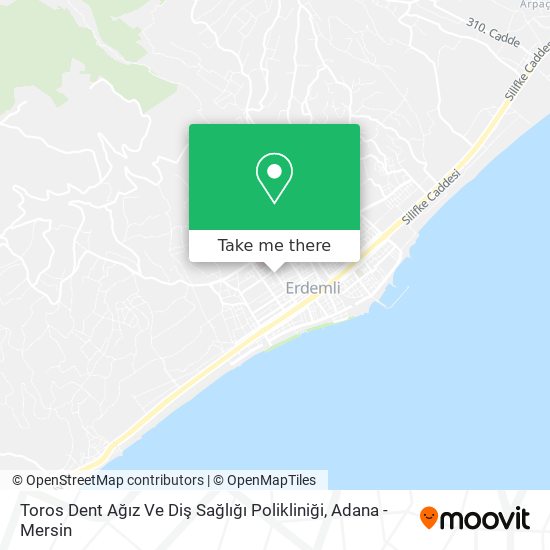 Toros Dent Ağız Ve Diş Sağlığı Polikliniği map