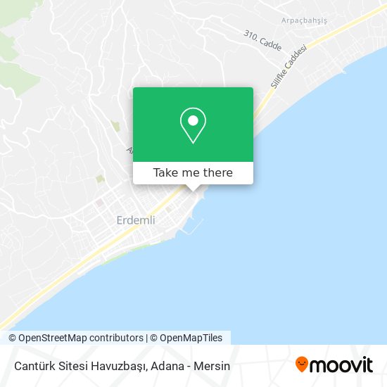 Cantürk Sitesi Havuzbaşı map