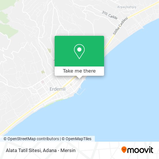 Alata Tatil Sitesi map