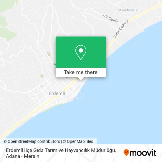 Erdemli İlçe Gıda Tarım ve Hayvancılık Müdürlüğü map