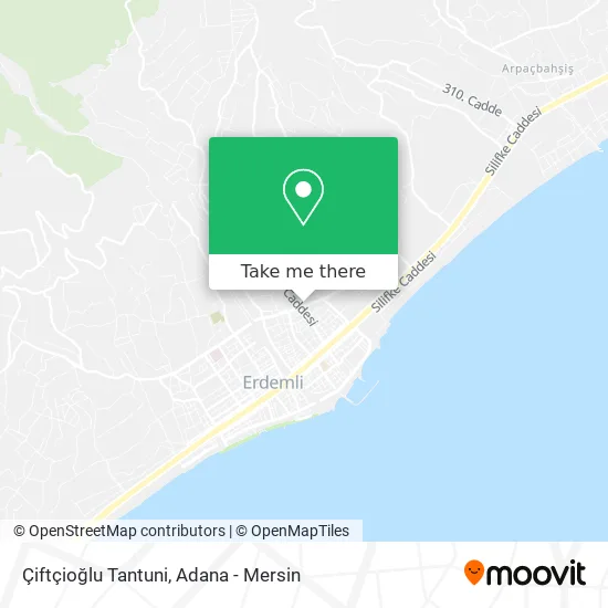 Çiftçioğlu Tantuni map