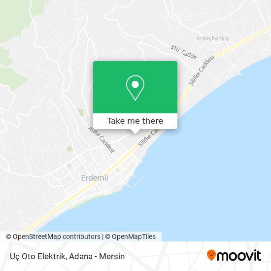 Uç Oto Elektrik map