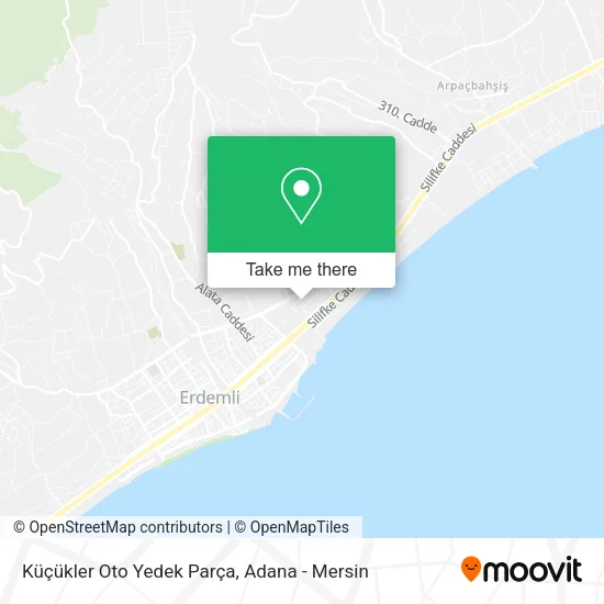 Küçükler Oto Yedek Parça map