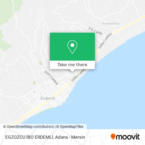 EGZOZCU İBO ERDEMLİ map