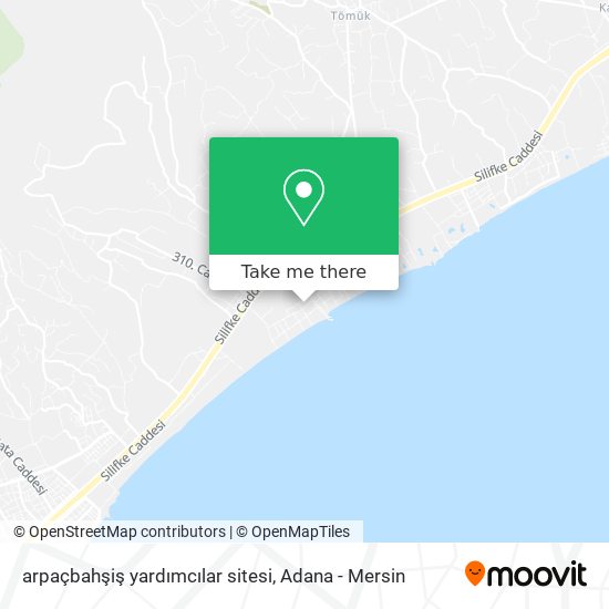 arpaçbahşiş yardımcılar sitesi map
