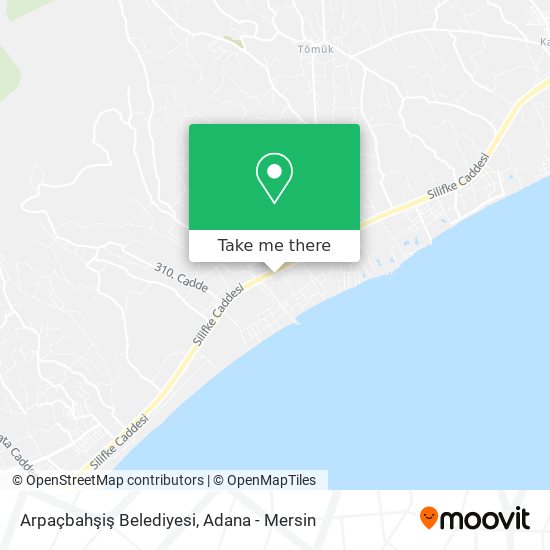 Arpaçbahşiş Belediyesi map