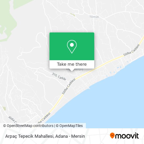 Arpaç Tepecik Mahallesi map