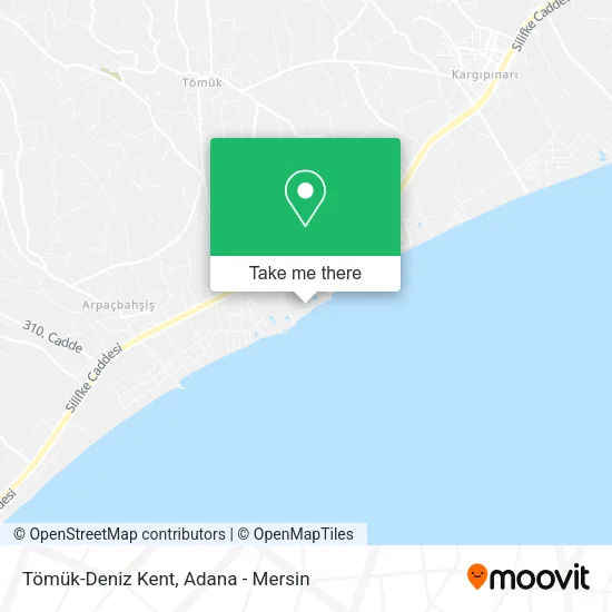Tömük-Deniz Kent map