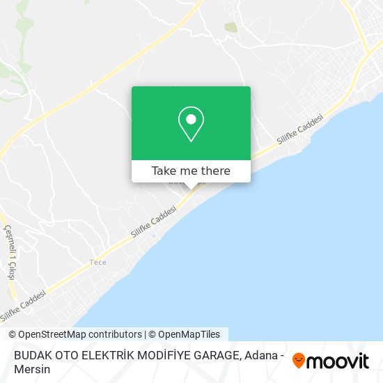 BUDAK OTO ELEKTRİK MODİFİYE GARAGE map
