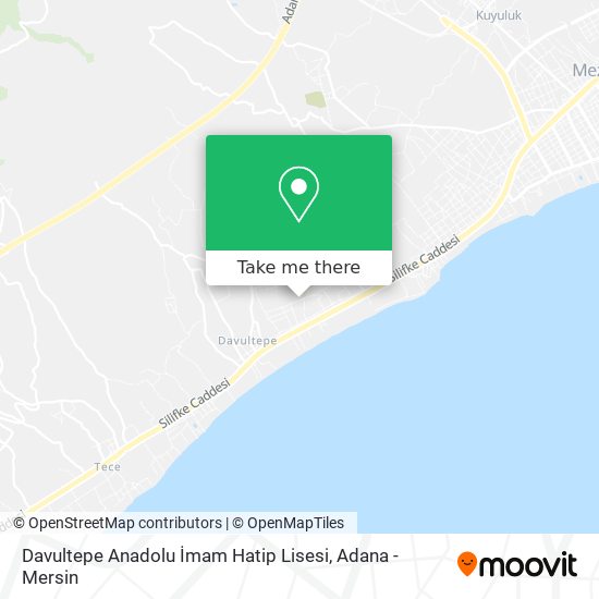 Davultepe Anadolu İmam Hatip Lisesi map