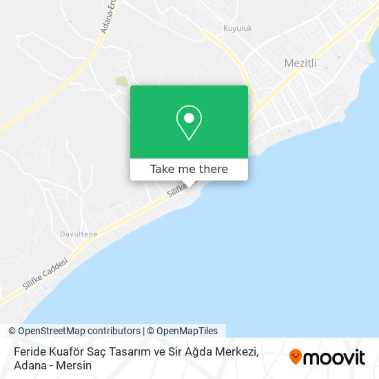 Feride Kuaför Saç Tasarım ve Sir Ağda Merkezi map