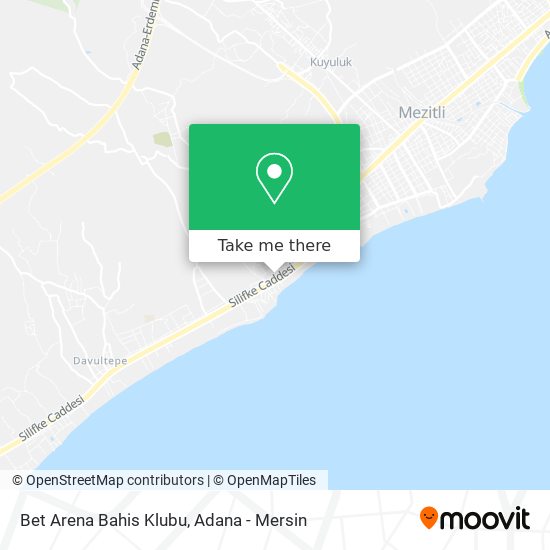 Bet Arena Bahis Klubu map