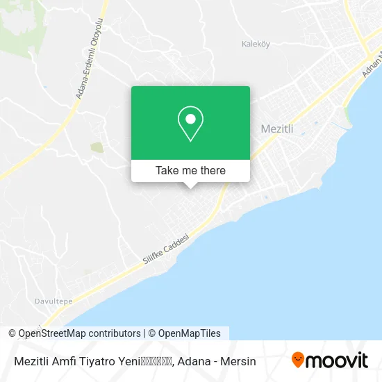 Mezitli Amfi Tiyatro Yeni🎼🎬🎹🎷🎺🥁 map