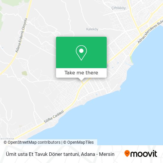Ümit usta Et Tavuk Döner tantuni map