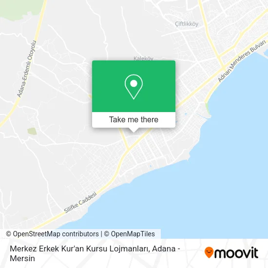 Merkez Erkek Kur'an Kursu Lojmanları map