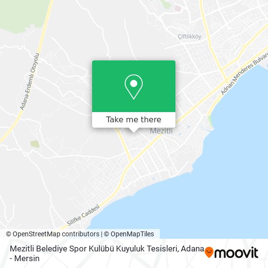 Mezitli Belediye Spor Kulübü Kuyuluk Tesisleri map