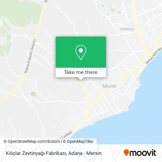 Kılıçlar Zeytinyağı Fabrikası map