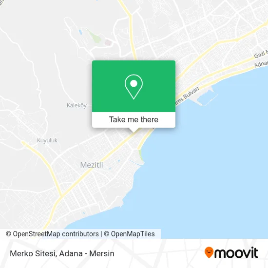 Merko Sitesi map