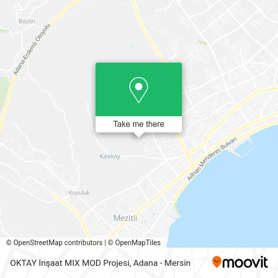 OKTAY Inşaat MIX MOD Projesi map