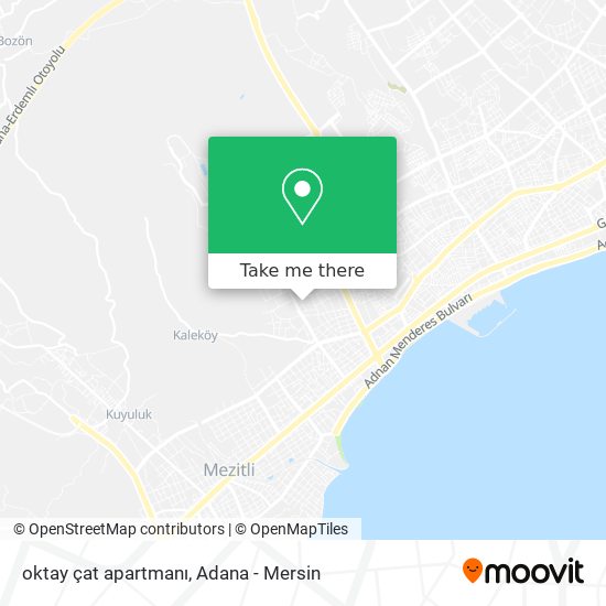 oktay çat apartmanı map