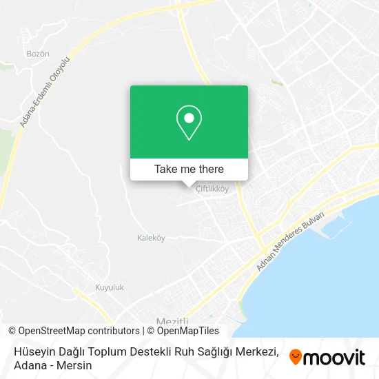 Hüseyin Dağlı Toplum Destekli Ruh Sağlığı Merkezi map