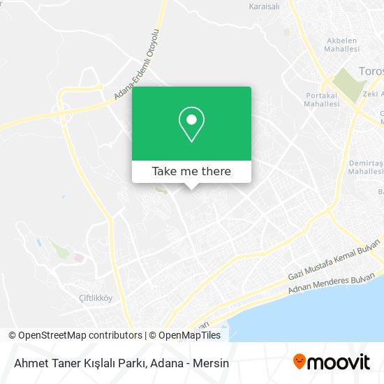 Ahmet Taner Kışlalı Parkı map