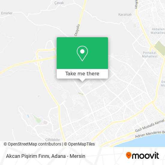 Akcan Pişirim Fırını map