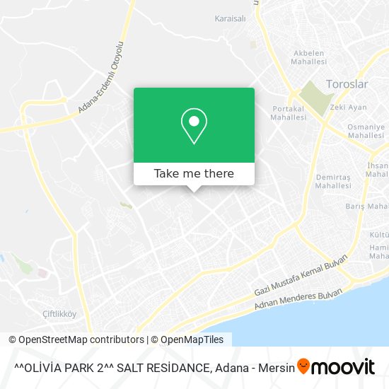 ^^OLİVİA PARK 2^^ SALT RESİDANCE map