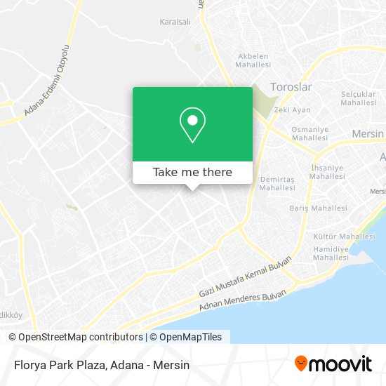 Florya Park Plaza map